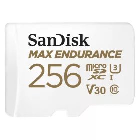   SanDisk Max Endurance microSDXC kártya 256GB V30 U3 Class 10 R100/W40MB/s + adapter (00186475)