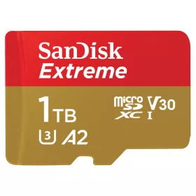   SanDisk Extreme microSDXC kártya 1TB 190/130 MB/s A2 C10 V30 UHS-I U3 (00121590)