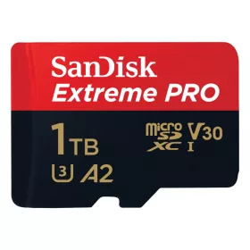   SanDisk Extreme Pro microSDXC kártya 1TB 200/140 MB/s A2 C10 V30 UHS-I U3 (00214508)