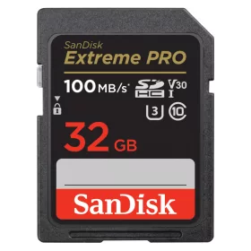   SanDisk Extreme Pro SDHC kártya 32GB 100/90 MB/s UHS-I U3 V30 (00121594)