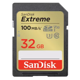   SanDisk Extreme SDHC kártya 32GB 100MB/s UHS-I U3 V30 (00215402)