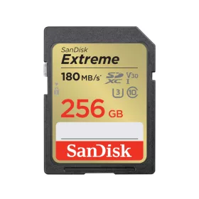   SanDisk Extreme SDXC kártya 256GB 180/130 MB/s UHS-I U3 V30 (00121581)