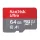 SanDisk Ultra microSDXC kártya 64GB 140MB/s A1 Class 10 UHS-I (00215421)