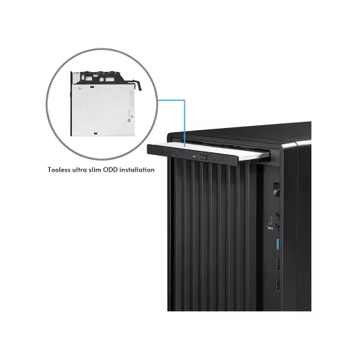 Chieftec BS-20B-OP számítógépház - micro-ATX