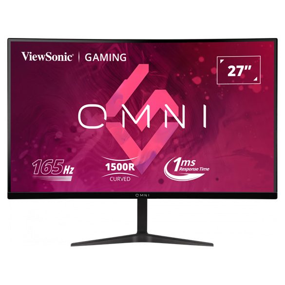 ViewSonic 27" VX2718-PC-mhd FreeSync Premium - Ívelt - VA