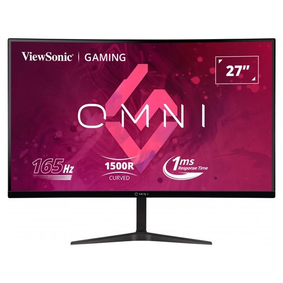 ViewSonic 27" VX2718-2KPC-mhd FreeSync Premium - Ívelt - VA