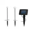 Garden of Eden LED-es szolár lámpa - 12 db mini gomba - melegfehér - 24 cmx4 cm (11243)