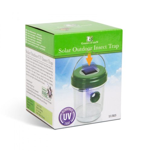 Garden of Eden Szolár rovarcsapda - felakasztható - 1 LED, 40 mA, 6.5x9 cm (11383)