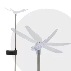   Garden of Eden RGB LED-es kültéri szolárlámpa - Szitakötő - 43 cm (11393B)
