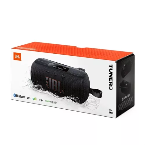 JBL TUNER3BLK bluetooth hangszóró rádiós