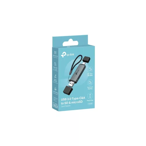 TP-Link UA430D USB 3.0 Type-CandA SD és microSD 3.0 kártyaolvasó