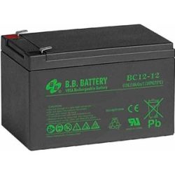 B.B. Battery BC12-12 12V 12Ah zselés akkumulátor