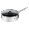 Tefal B9223205 serpenyő mély 24 cm + borító cook eat