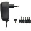 Uniross univerzális adapter 3- 12V, 6 féle csatlakozó, 1500mA, 18W, EU