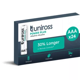   Uniross 1,5V LR03/AAA/mikro tartós alkáli elem POWER PLUS 24db/csomag