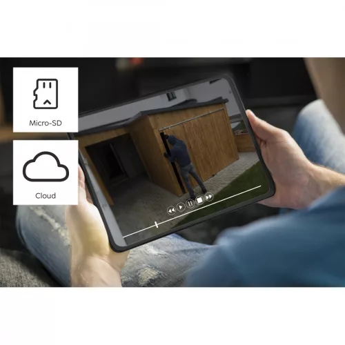 Hama okos WiFi kamera 1080P napelemes éjjellátó kültéri (176615)