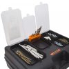2 az 1-ben műanyag fúró + alkatrész tároló táska (10958)