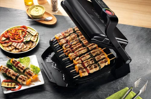 Tefal GC714834 Optigrill+ grillsütő sütőtálcával fekete 2000 W