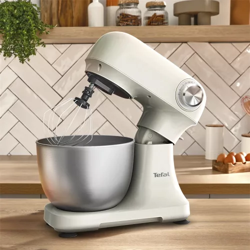 Tefal QB140AF0 Bake Easy Rise konyhai robotgép krémszínű