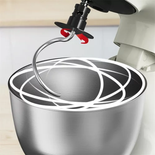Tefal QB140AF0 Bake Easy Rise konyhai robotgép krémszínű