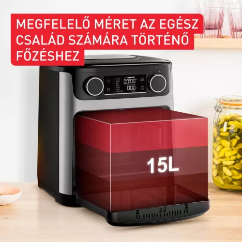 Tefal FW556DE0 9az1-ben Easy Fry multifunkcionális forrólevegős sütő