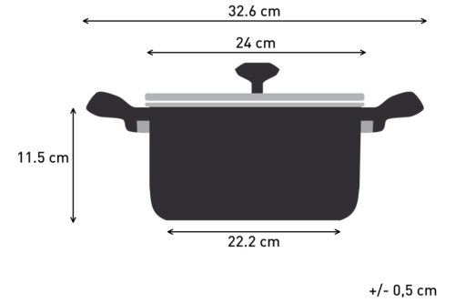 Tefal G7194656 Duetto+ 24 lábas fedővel