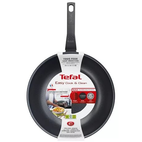 Tefal B5691953 serpenyő wok 28cm
