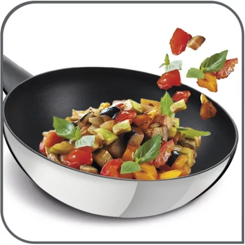 Tefal B9221904 serpenyő wok 28 cm cook eat