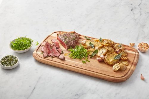 Tefal K2681055 Jamie Oliver akác vágódeszka 49cm x 28cm x 2.5cm