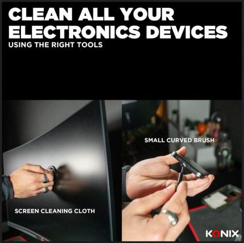 Konix 20 darabos tisztító készlet