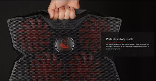 Drakkar Stormur notebook hűtőpad