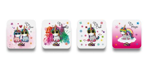 Konix Unik poháralátét csomag