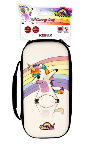 Konix Unik "Unicorn Dab" Nintendo Switch/Switch Lite utazótok