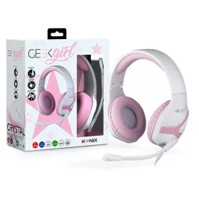   Mythics "Geek Girl Crystal" PlayStation 4 vezetékes gamer headset