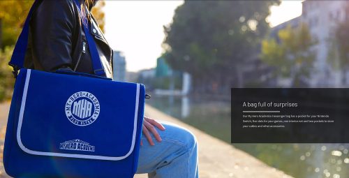 Konix My Hero Academia Nintendo Switch oldaltáska