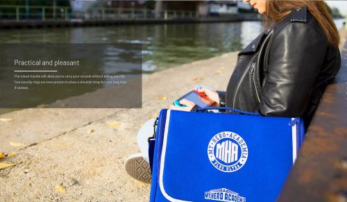 Konix My Hero Academia Nintendo Switch oldaltáska