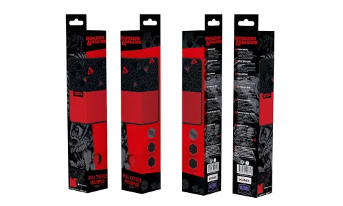 Konix Dungeons n Dragons Piros-Fekete Egérpad