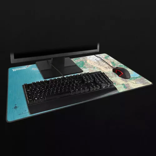 Konix Dungeons n Dragons Faerun térkép Egérpad