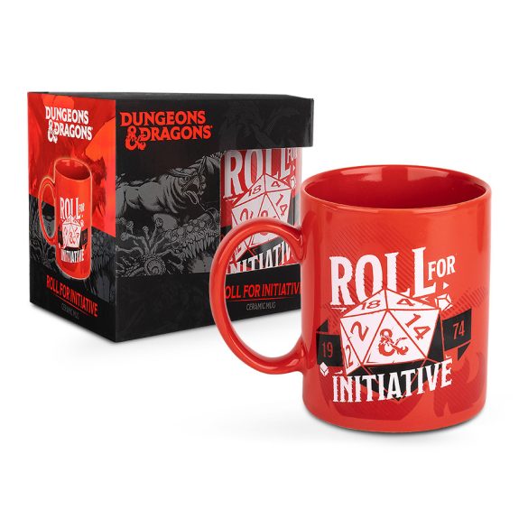 Konix Dungeons n Dragons "ROLL FOR INITIATIVE" Bögre