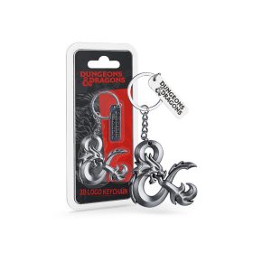  Konix Dungeons n Dragons "3D Logo" Fém Kulcstartó