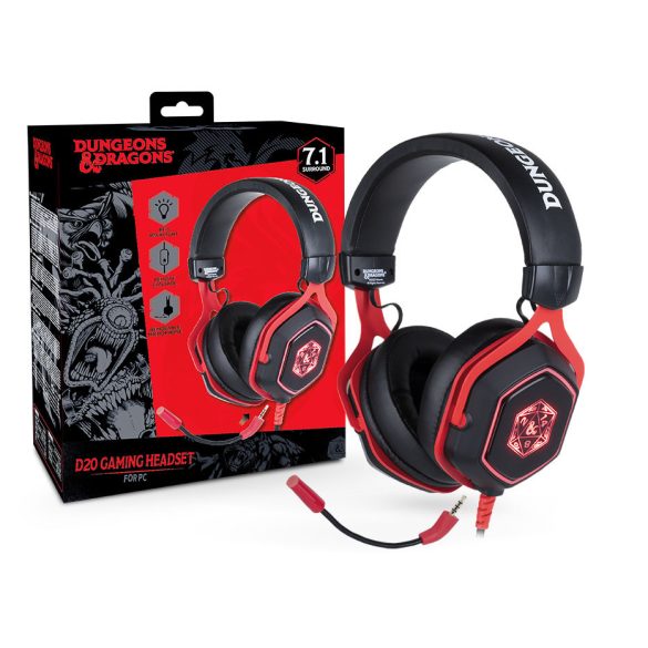 Konix Dungeons n Dragons D20 7.1 Gaming Headset