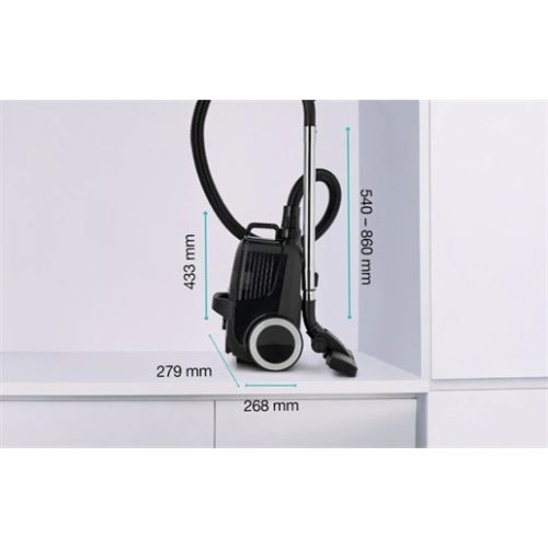 Gorenje VCE01G4AEBK porszívó porzsák nélküli