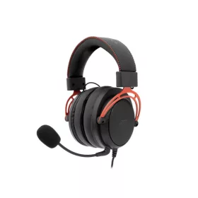   White Shark GH-2341B/R GORILLA  gamer fejhallgató mikrofonnal - fekete/piros