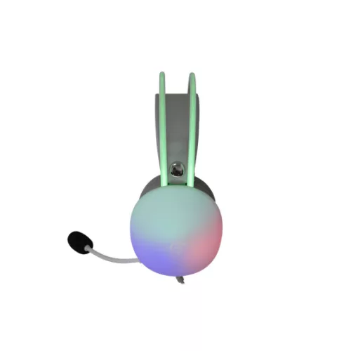 White Shark GH-2342-W FIREFLY gamer fejhallgató mikrofonnal - fehér