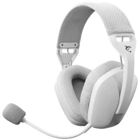   White Shark WGH-2442B BUTTERFLY vezeték nélküli gamer fejhallgató mikrofonnal - fehér
