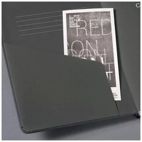 Sigel CO405 jegyzetfüzet, exkluzív, a5, vonalas, 97lap, keményfedeles, szürke metál