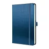 Sigel CO403 jegyzetfüzet, exkluzív, a5, vonalas, 97lap, keményfedeles, kék metál