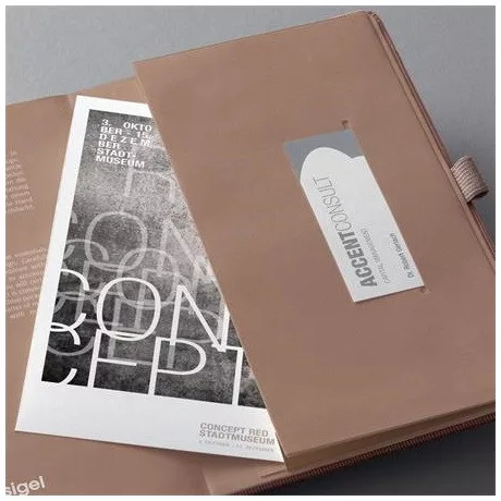 Sigel CO401 jegyzetfüzet, exkluzív, a5, vonalas, 97lap, keményfedeles, pink metál