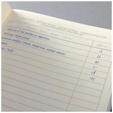 Sigel CO670 jegyzetfüzet, exkluzív, a5, pontrácsos, 97lap, keményfedeles