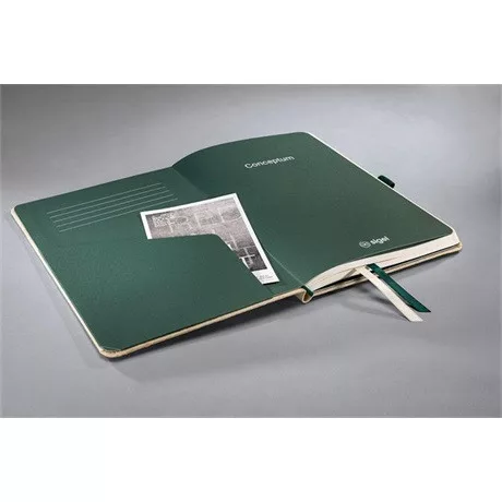 Sigel CO670 jegyzetfüzet, exkluzív, a5, pontrácsos, 97lap, keményfedeles